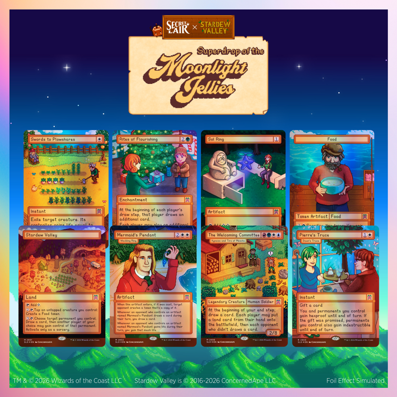 MTG - SECRET LAIR x STARDEW VALLEY : Welcome to Stardew Valley