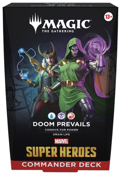 MTG - MARVEL SUPER HEROES COMMANDER DECKS