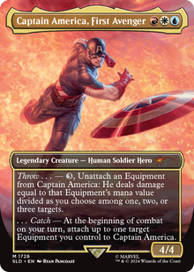 Secret Lair x Marvel's Captain America Non-Foil