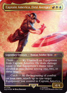 Secret Lair x Marvel's Captain America Foil Edition