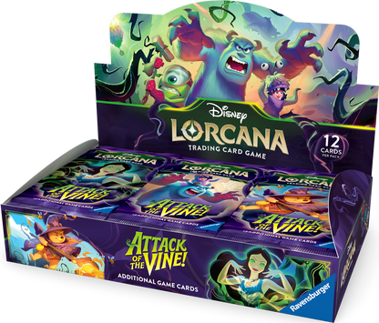 DISNEY LORCANA SET 13 ATTACK OF THE VINE! BOOSTER