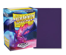 DRAGON SHIELD MATTE PURPLE MIASMA 100ct