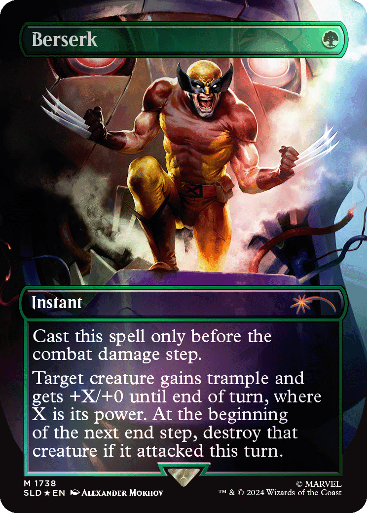 Secret Lair x Marvel's Wolverine Foil Edition