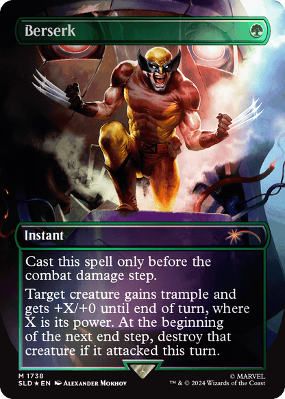 Secret Lair x Marvel's Wolverine Foil Edition