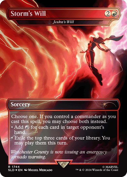 Secret Lair x Marvel's Storm Foil Edition