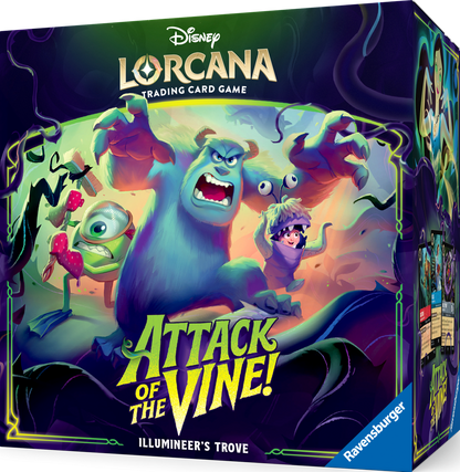 DISNEY LORCANA SET 13 ATTACK OF THE VINE! ILLUMINEER'S TROVE