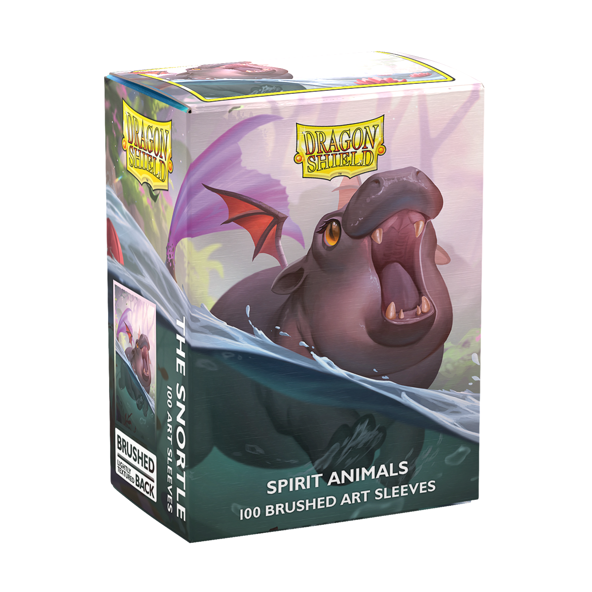 DRAGON SHIELD SLEEVES BRUSHED ART THE SNORTLE 100CT