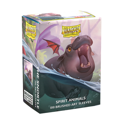 DRAGON SHIELD SLEEVES BRUSHED ART THE SNORTLE 100CT
