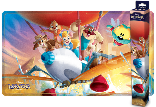 DISNEY LORCANA PLAYMAT SET 8 MAT A RESCUE RANGERS