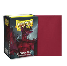 DRAGON SHIELD MATTE BLOOD RED SIMURAG 100ct