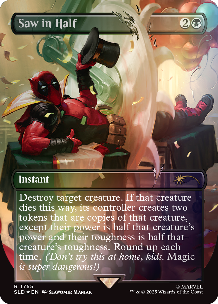Secret Lair x Marvel's Deadpool Foil Edition