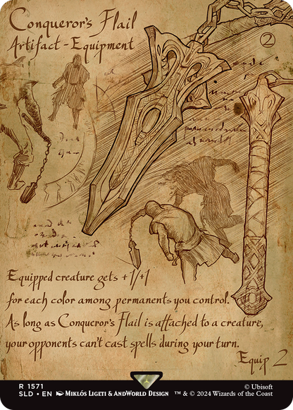 Secret Lair x Assassin’s Creed: Da Vinci’s Designs Non-Foil