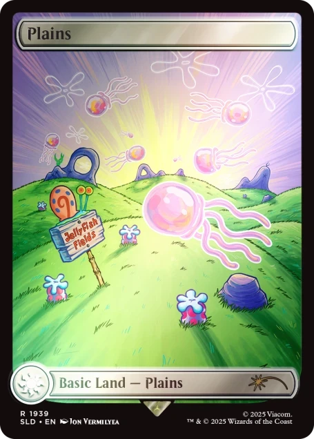 MTG: Secret Lair x SpongeBob SquarePants: Lands Under the Sea Foil Edition