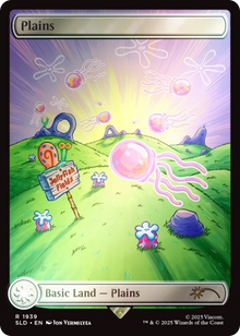 MTG: Secret Lair x SpongeBob SquarePants: Lands Under the Sea Foil Edition
