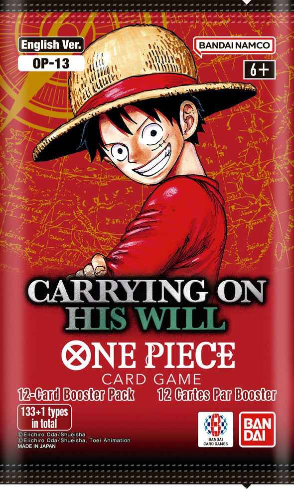 One Piece - OP-13 Carrying On His Will Booster Box