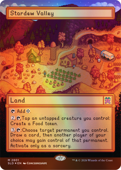 MTG - SECRET LAIR x STARDEW VALLEY : Welcome to Stardew Valley