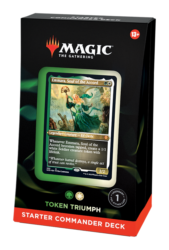 Magic The Gathering - Starter Commander Deck - Token Triumph