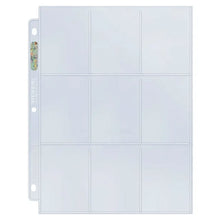 Pages: Toploading: 9-pkt: Silver Series: Standard Size Cards: Clear (100)