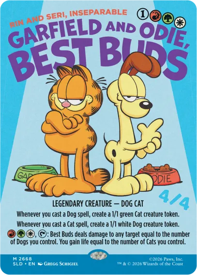 Secret Lair x Garfield: Motivationally Challenged
