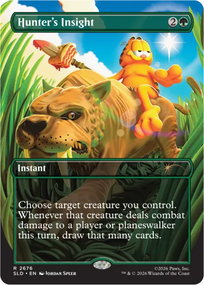 Secret Lair x Garfield: Our Only Thought is to Entertain You