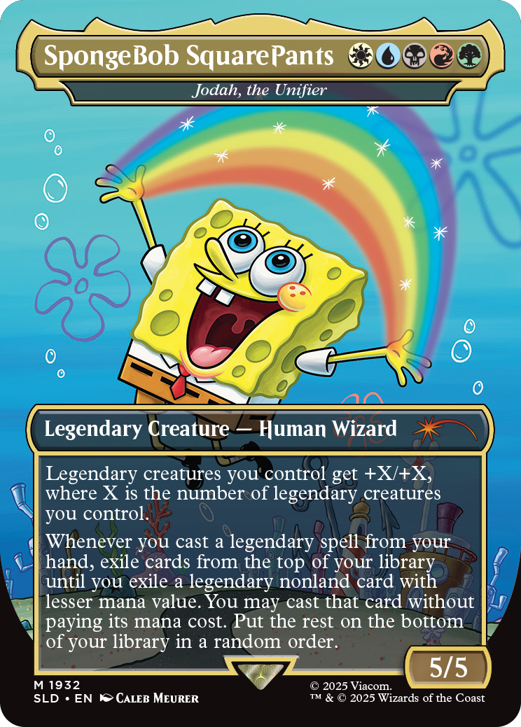 Secret Lair x SpongeBob SquarePants: Legends of Bikini Bottom Non-Foil