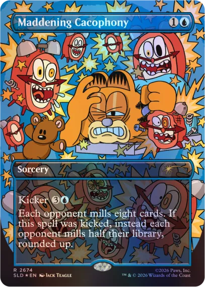 Secret Lair x Garfield: Our Only Thought is to Entertain You