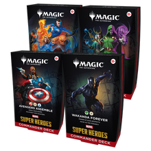 MTG - MARVEL SUPER HEROES COMMANDER DECKS