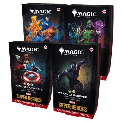 MTG - MARVEL SUPER HEROES COMMANDER DECKS