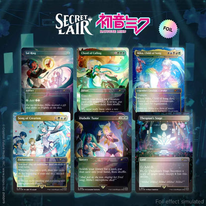 MTG: Secret Lair x Hatsune Miku: Digital Sensation EN Foil Edition