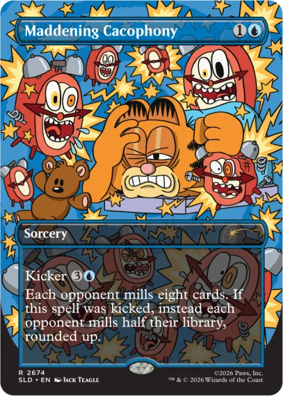 Secret Lair x Garfield: Our Only Thought is to Entertain You