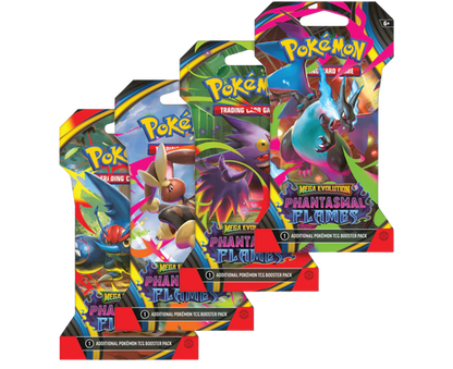 Pokemon - Mega Evolution - Phantasmal Flames - Sleeved Booster Pack