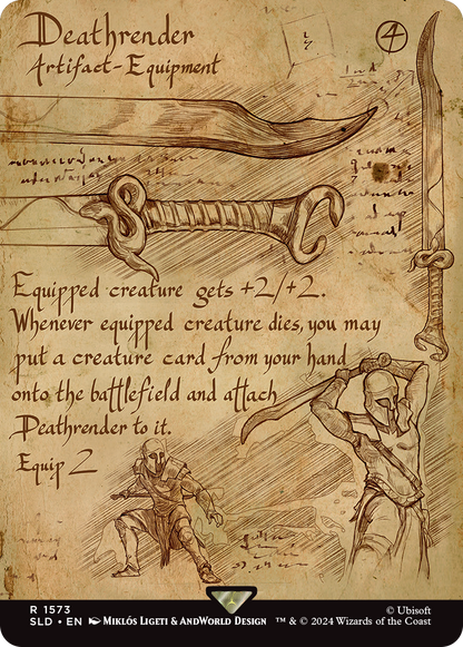 Secret Lair x Assassin’s Creed: Da Vinci’s Designs Non-Foil