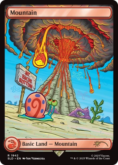 MTG: Secret Lair x SpongeBob SquarePants: Lands Under the Sea Non-Foil