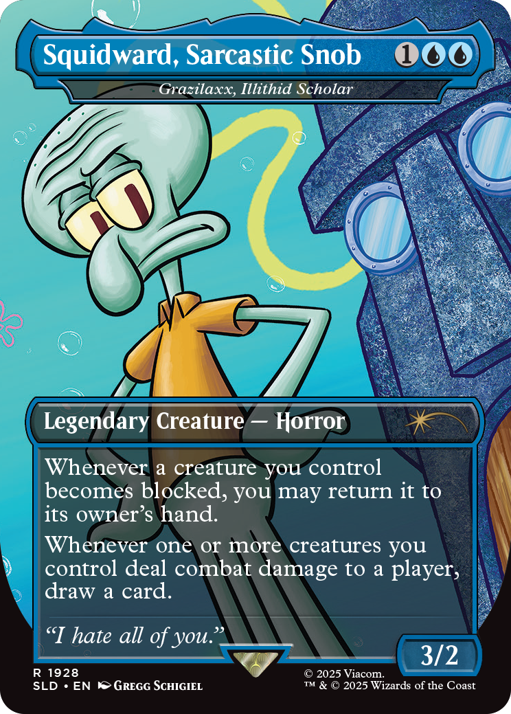 Secret Lair x SpongeBob SquarePants: Legends of Bikini Bottom Non-Foil