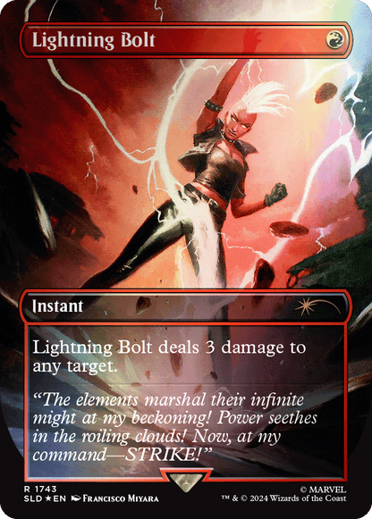 Secret Lair x Marvel's Storm Foil Edition