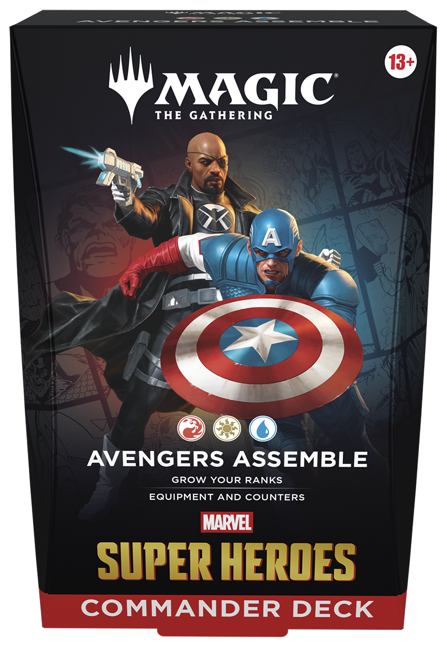 MTG - MARVEL SUPER HEROES COMMANDER DECKS