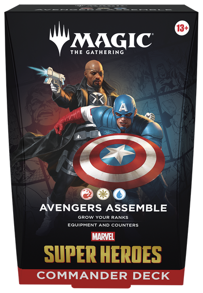 MTG - MARVEL SUPER HEROES COMMANDER DECKS