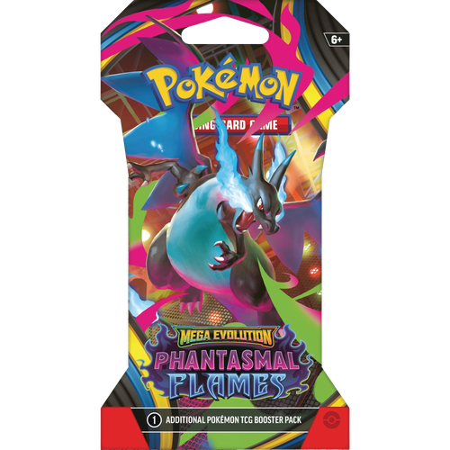 Pokemon - Mega Evolution - Phantasmal Flames - Sleeved Booster Pack
