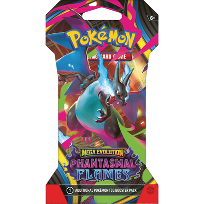 Pokemon - Mega Evolution - Phantasmal Flames - Sleeved Booster Pack