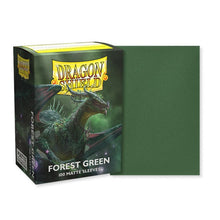 DRAGON SHIELD MATTE FOREST GREEN 100ct