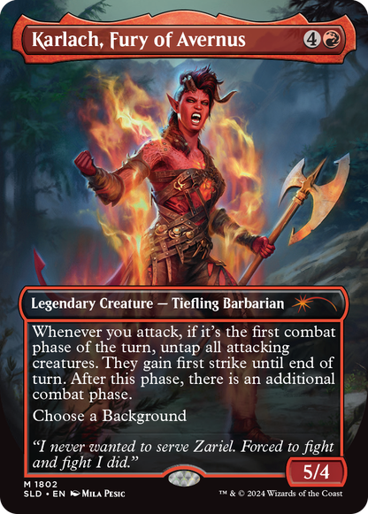 Secret Lair x Dungeons & Dragons®: Karlach's Rage Non-Foil