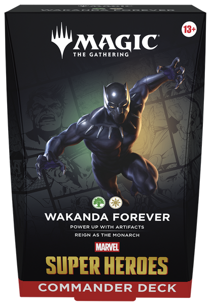 MTG - MARVEL SUPER HEROES COMMANDER DECKS