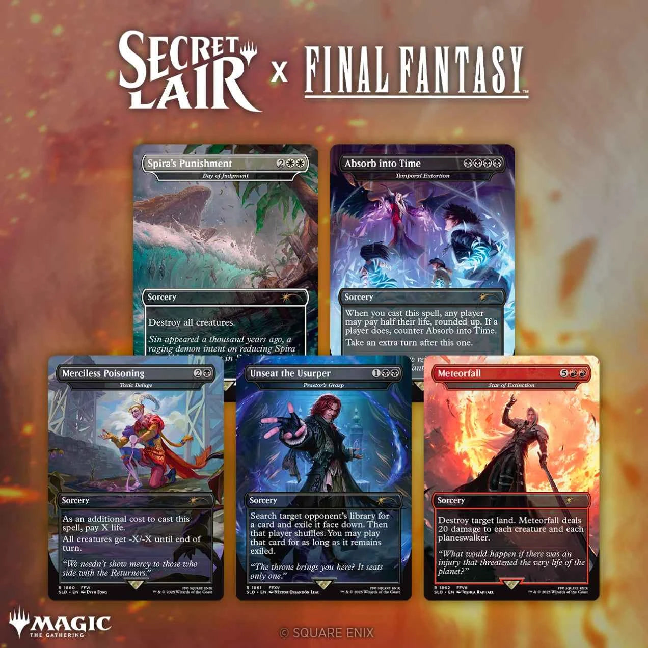 Secret Lair x FINAL FANTASY: Game Over Non-Foil