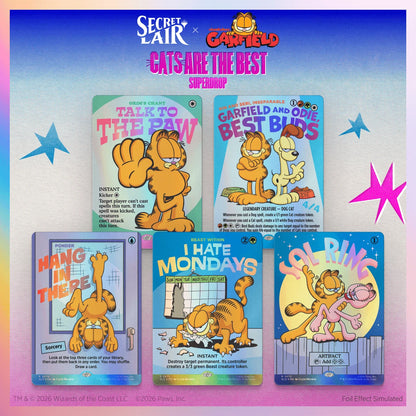 Secret Lair x Garfield: Motivationally Challenged