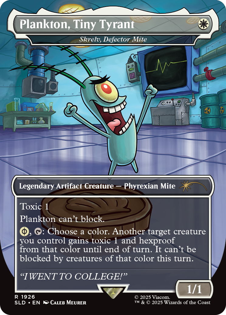 Secret Lair x SpongeBob SquarePants: Legends of Bikini Bottom Non-Foil