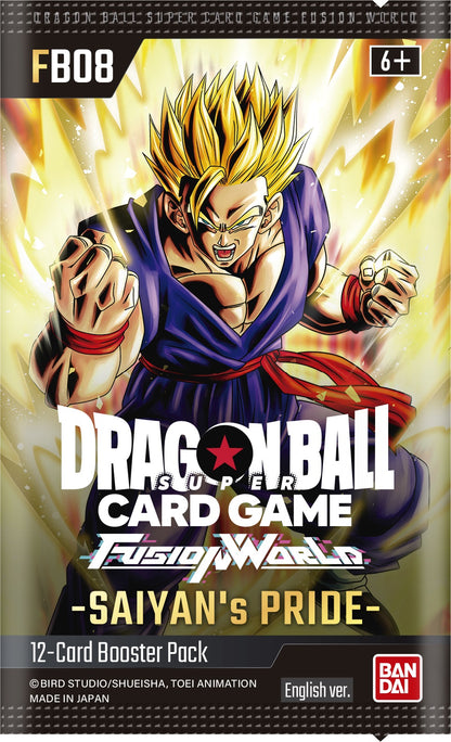 DBS FUSION WORLD - FB08 SAIYAN'S PRIDE - BOOSTER BOX