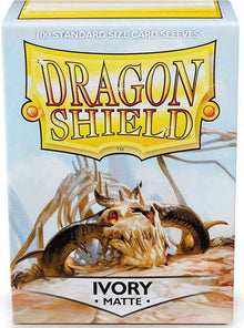 DRAGON SHIELD SLEEVES MATTE IVORY 100CT