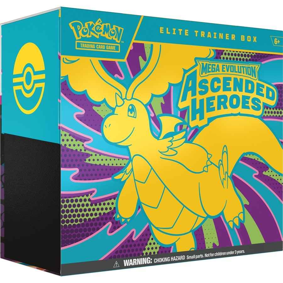 Pokémon Mega Evolution ASCENDED HEROES - ELITE TRAINER BOX