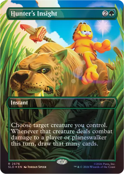 Secret Lair x Garfield: Our Only Thought is to Entertain You