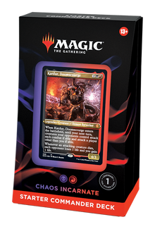 Magic The Gathering - Starter Commander Deck - Chaos Incarnate